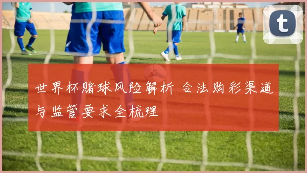 世界杯赌球风险解析 合法购彩渠道与监管要求全梳理
